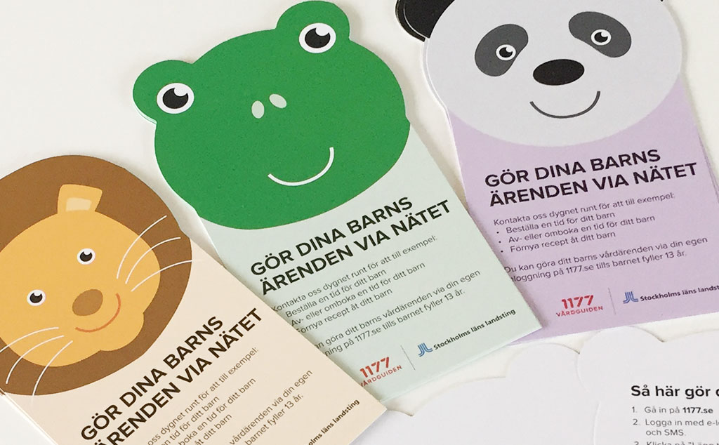 Barns vårdärenden via nätet